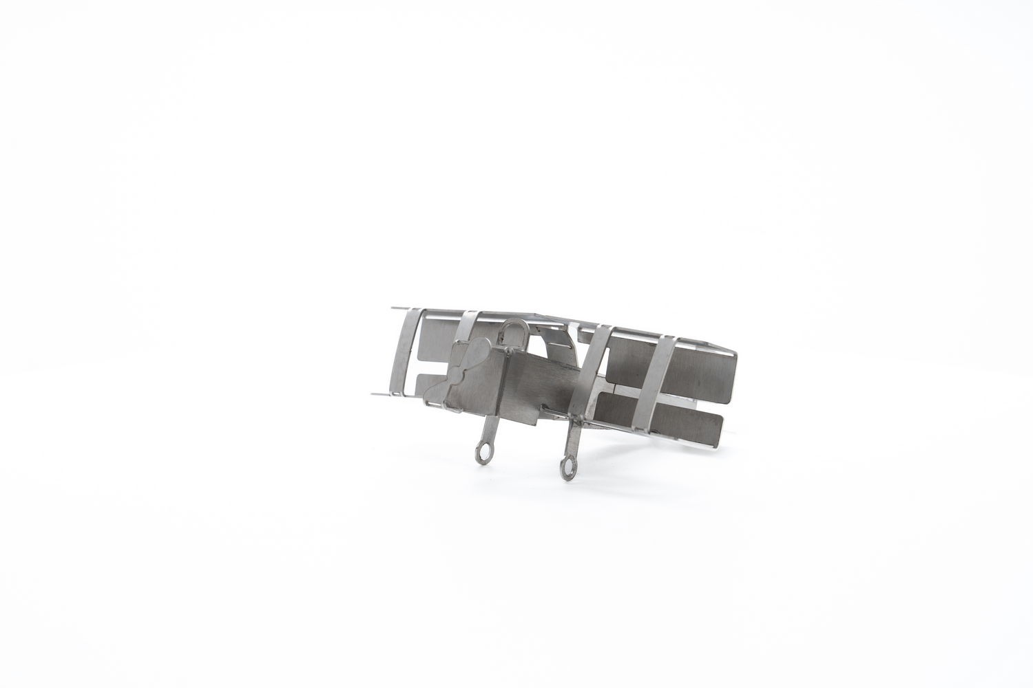 RVS Origami Vliegtuig - Standbeeldje | 22 cm x 18 cm | Woonaccessoires